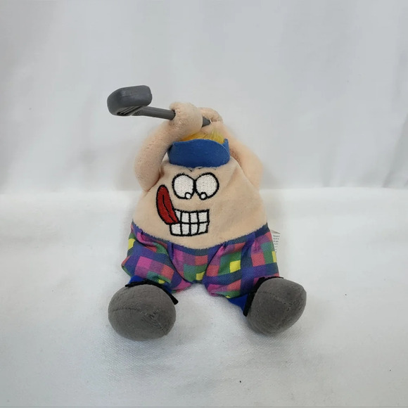 VTG 1998 Silly Slammers Limited Edition Talking Golfer McDivot Design #34 Toy - Picture 1 of 6